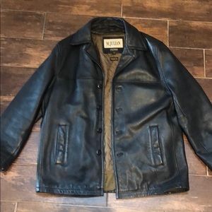 Men’s leather jacket